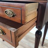 Pair of 1960s bedside tables with marble