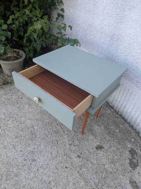 Vintage bedside table
