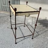 Pair of Provencal style bedside table