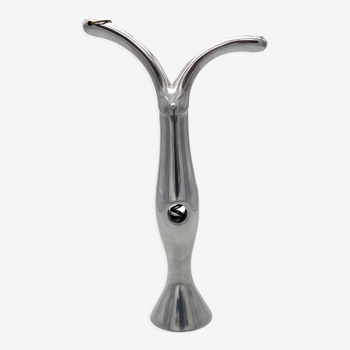 Ardi design corkscrew in polished cast aluminum - made in france