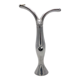 Tire-bouchon ardi design en fonte d'aluminium poli - made in france