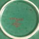 Plate by wilhelm kage "argenta" gustavsberg sweden 1944. signed and dated.