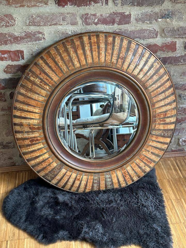 Miroir vintage de Lambert Nofretete ( 60-70)