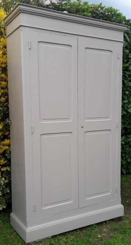 Wardrobe, early XX°, painted, wardrobe