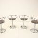 Pair of midcentury bar stools, italy 1970s