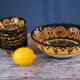 Set of eight 1970's dessert bowls and matching serving bowl