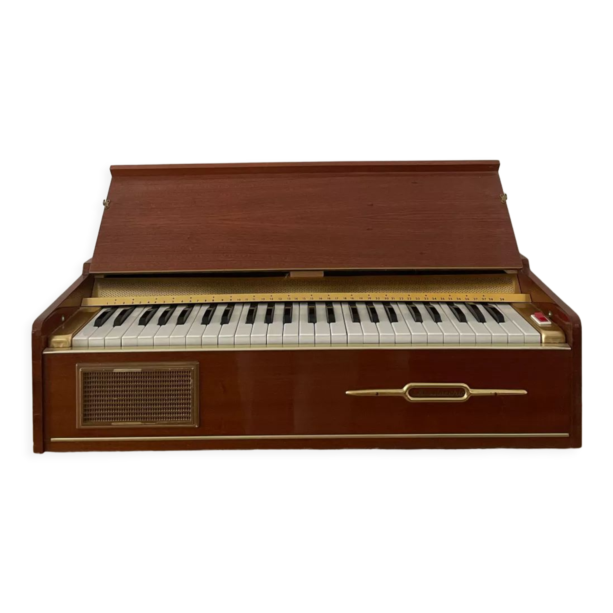 Vintage wooden piano