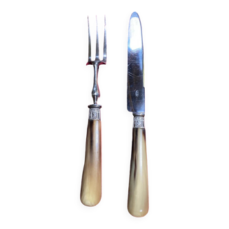 Old service cutlery box