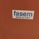Chaise en cuir et inox Fasem