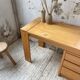 1970s pine desk