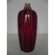 Vase vintage glass with small opening