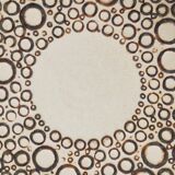 Scandinavian Modern Stoneware Plate "Mykene", Britt-Louise Sundell, Gustavsberg