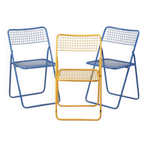 suite de 3 chaises Ted