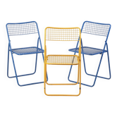 Set of 3 Ted Net chairs. - Niels Grammelgaard