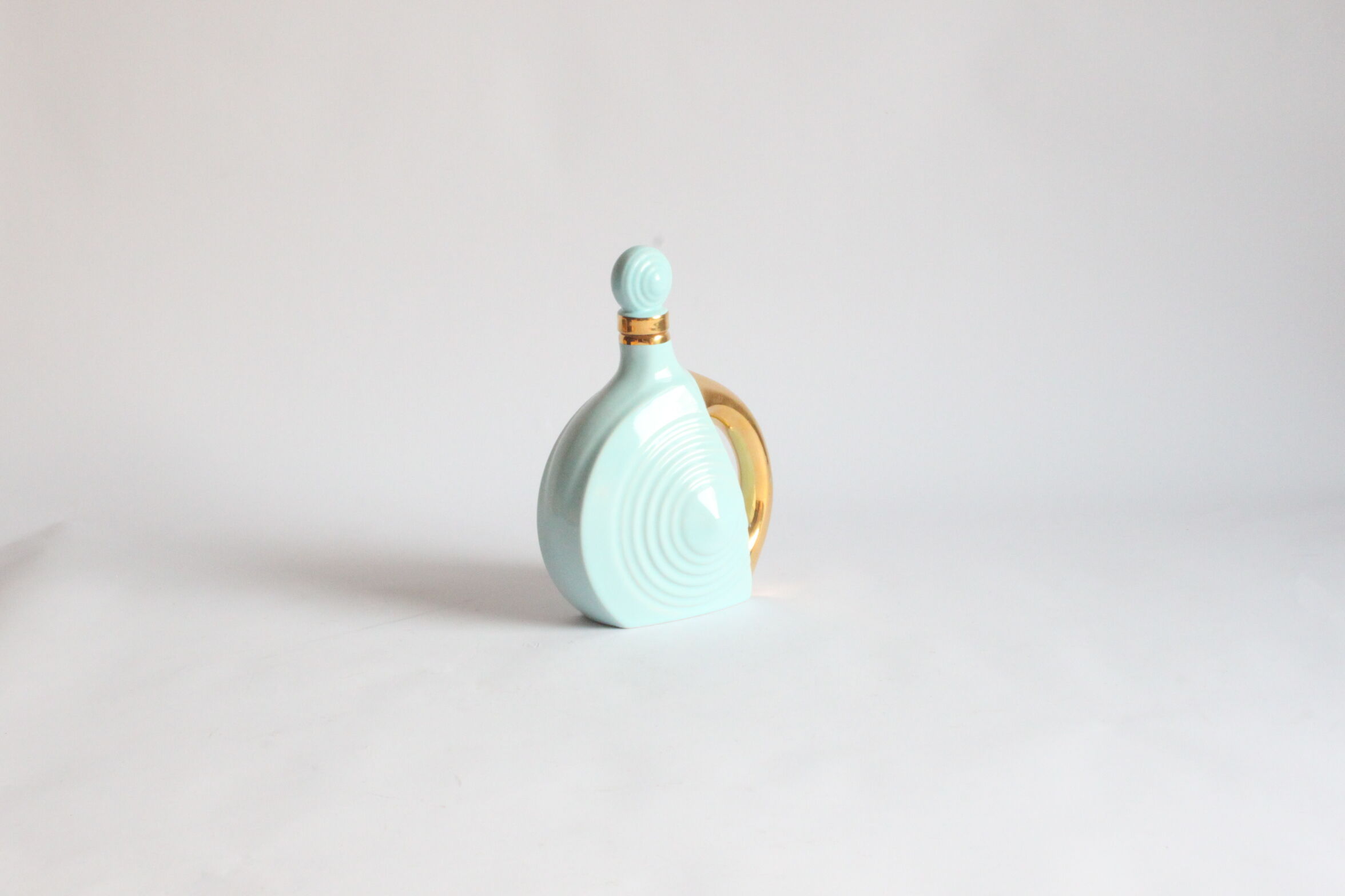 Art Deco Ceramic Bottle By André Bayer Brussels 1940S