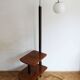 1950s Modernist Floor Lamp with Shelves