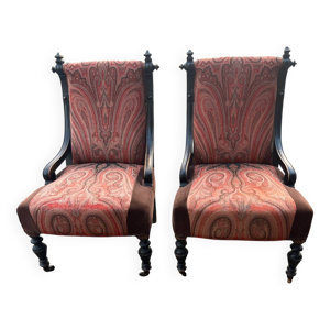 Paire de fauteuils NIII