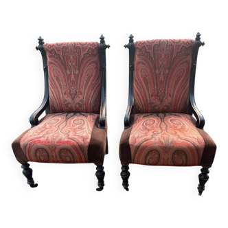 Paire de fauteuils NIII
