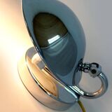 Bauhaus Style Chrome Bedside Table Lamps from Napako, Czechoslovakia, 1930s