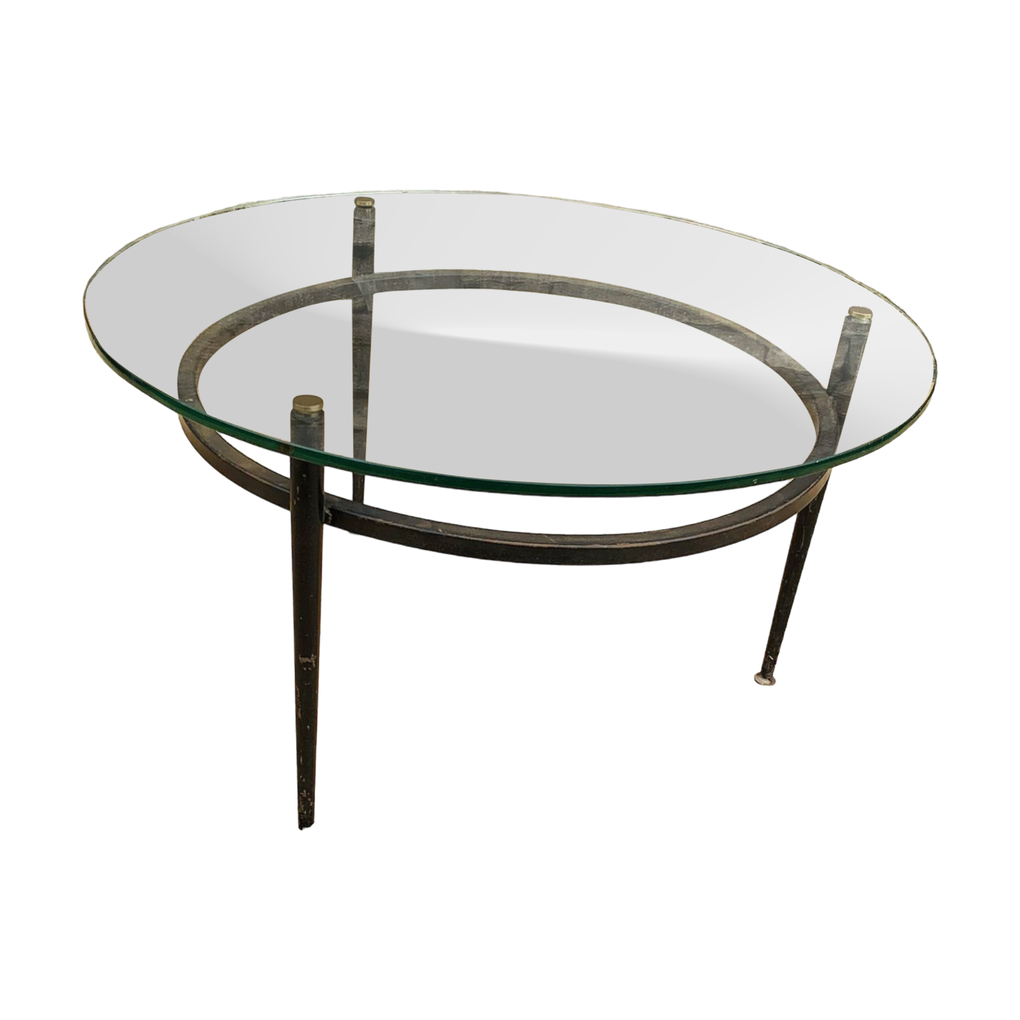 Vintage coffee table by Roger Le Bihan