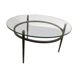 Vintage coffee table by Roger Le Bihan