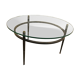 Vintage coffee table by Roger Le Bihan
