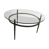 Vintage coffee table by Roger Le Bihan