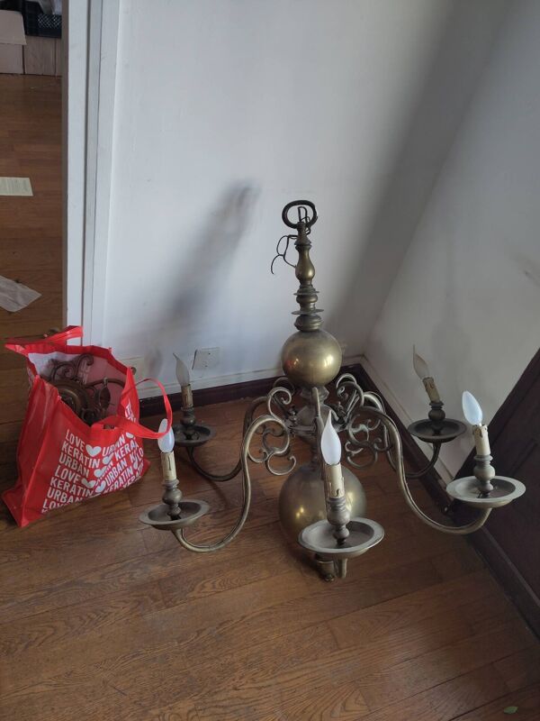 Lustre hollandais double niveau