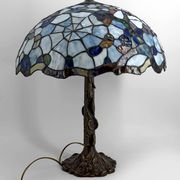 Important Art Nouveau table lamp – Tiffany style, circa 1980