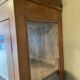 Raw teak sideboard