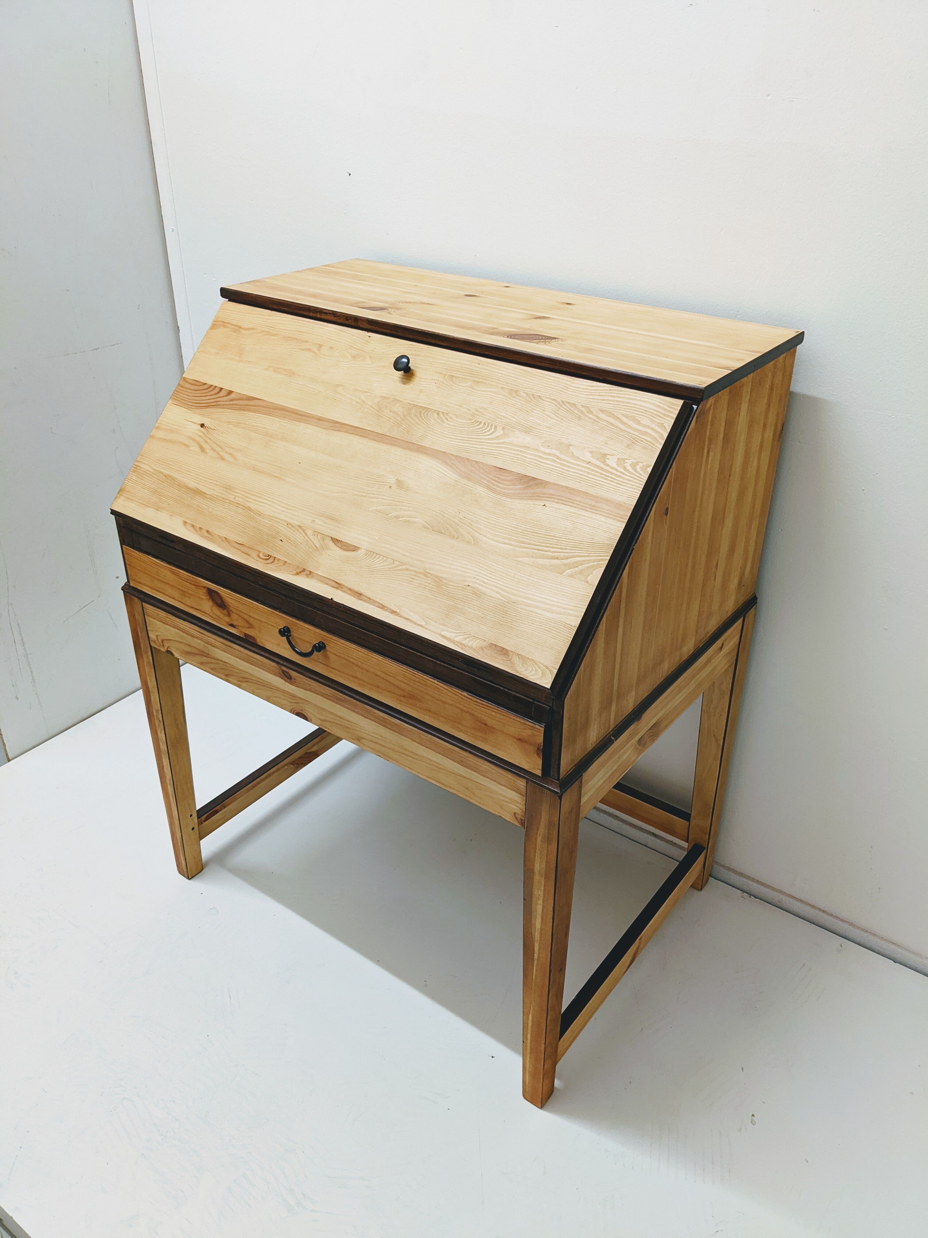 Vintage wooden secretary