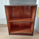 Small mahogany shelf