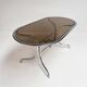 Glass dining table by Gastone Rinaldi for Rima, 1970s