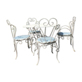 Belle Epoque wrought iron lounge