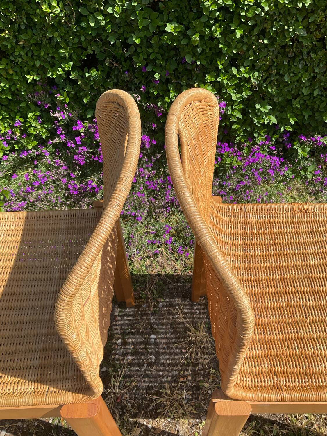 Pair of Italian chairs from the 70s