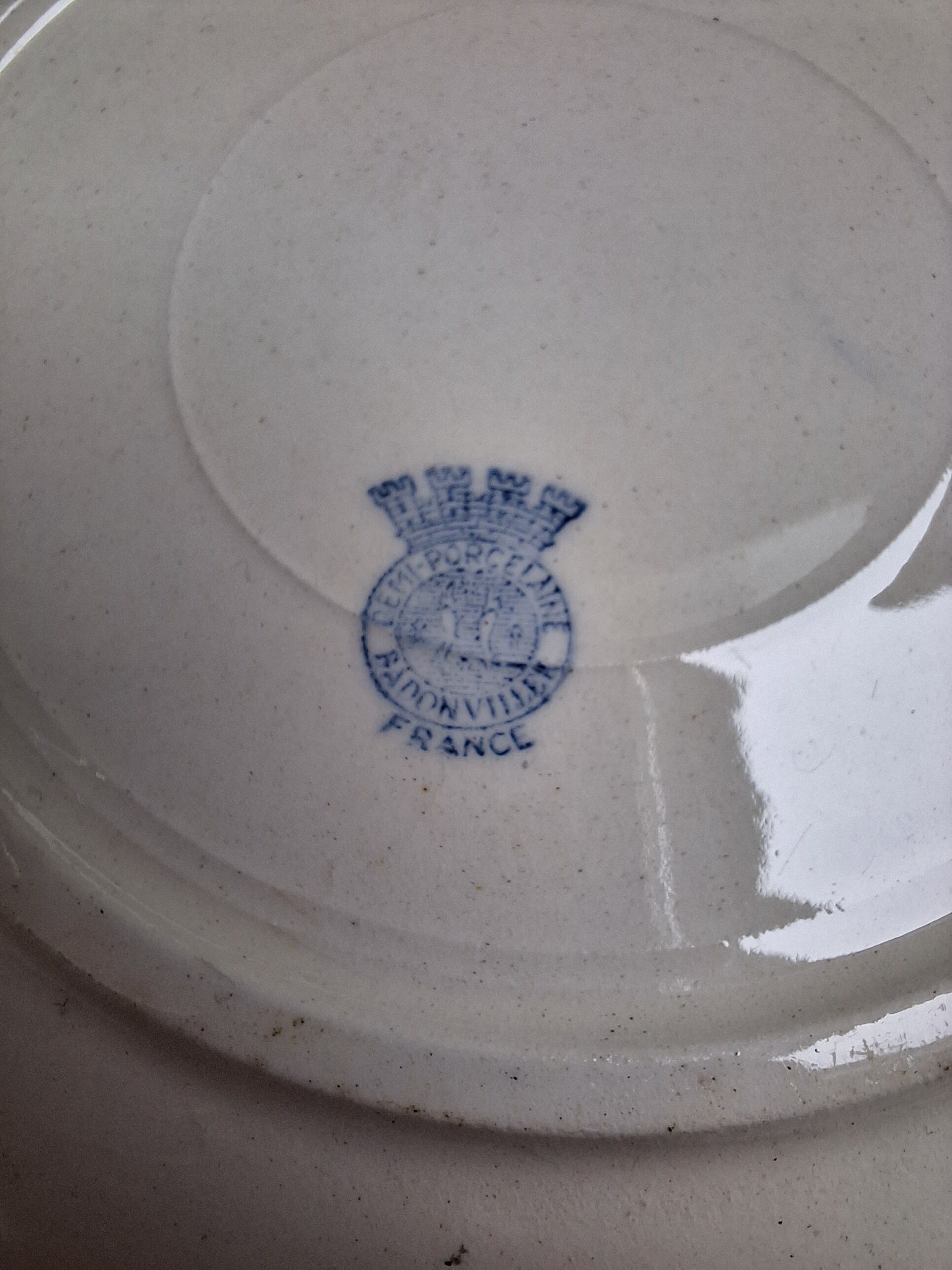 Vintage badonviller plates