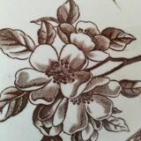 Soupière ancienne en terre de fer – décor "Marguerite", Grand Dépôt Paris