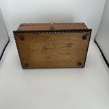 Antique Historicism Box with Birch Inlay, Germany, 1880