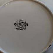Ancienne assiette en porcelaine de Chine Hayasi Kutani