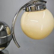 Lustre en verre Art Déco, Tchécoslovaquie, années 1930