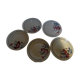 5 numbered dessert plates