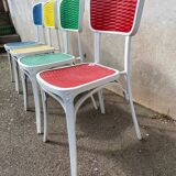 Set de 4 chaises Gaston Viort