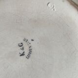 Lunéville Keller and Guérin vintage hollow dish
