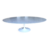 Saarinen Dining Table - Oval Statuarietto Marble KNOLL Eero Saarinen