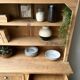 Buffet vaisselier en pin massif style anglais