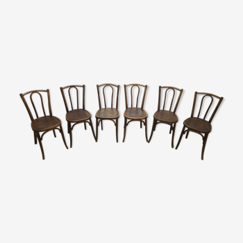 6 chaises bistrot Thonet