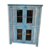 Ancien vaisselier en teck birman