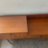 Console, Scandinavian teak sideboard, 1960s