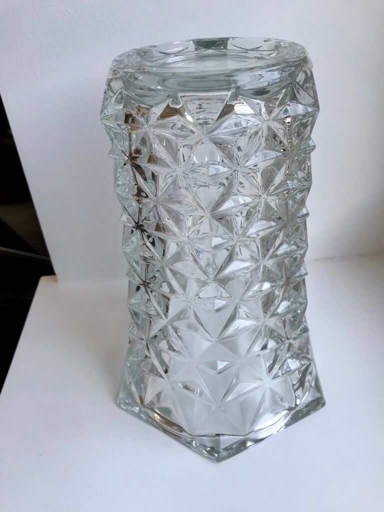 Crystal vase 50s