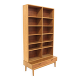 Scandinavian oak bookcase, Sweden, 1960